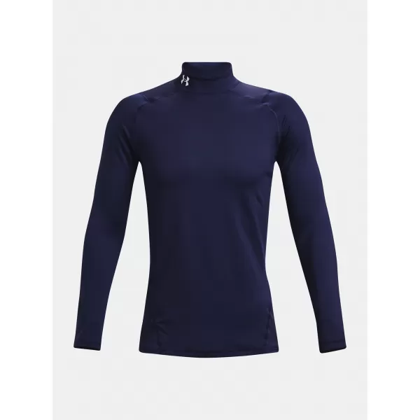  Muška majica kratkih rukava UNDER ARMOUR UA CG ARMOUR FITTED MOCK 1366066-410 PLAVA 