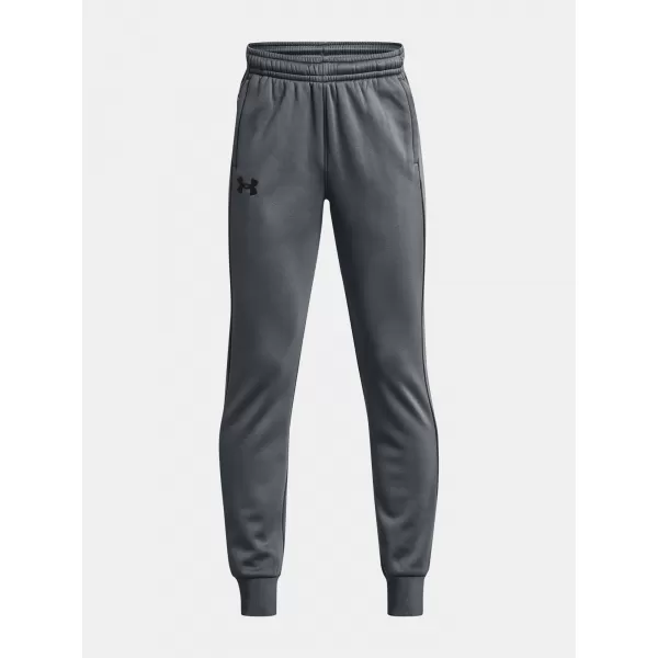  Trenirke za dječake UNDER ARMOUR UA ARMOUR FLEECE JOGGERS 1373543-012 SIVA 