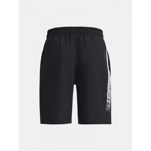  Kratke hlače za dječake UNDER ARMOUR UA WOVEN GRAPHIC SHORTS 1370178-003 CRNA 