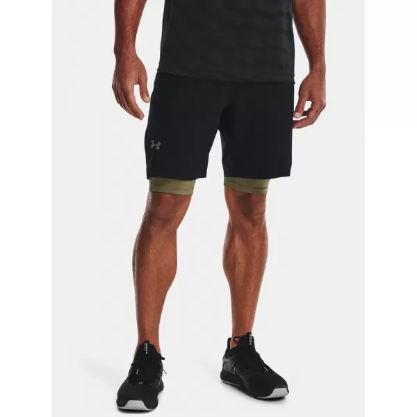  Muške kratke hlače UNDER ARMOUR UA VANISH WOVEN 8IN SHORTS 1370382-001 CRNA 