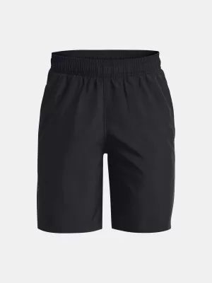 Kratke hlače za dječake UNDER ARMOUR UA WOVEN GRAPHIC SHORTS 1370178-003 CRNA