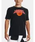 Muška majica kratkih rukava UNDER ARMOUR UA BBALL BRANDED WRDMRK SS 1370233-001 CRNA