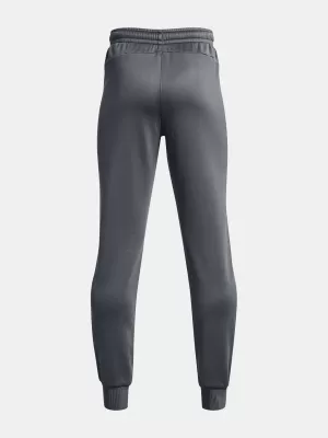 Trenirke za dječake UNDER ARMOUR UA ARMOUR FLEECE JOGGERS 1373543-012 SIVA