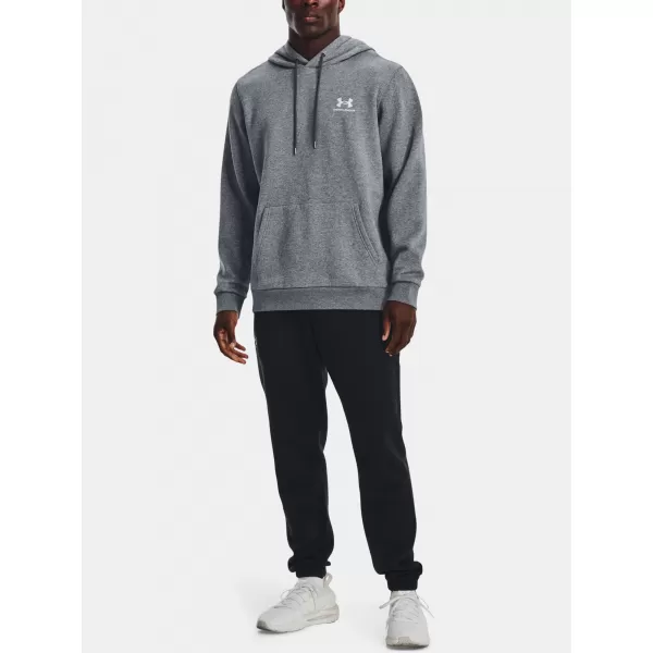  Muški sweatshirt UNDER ARMOUR UA ESSENTIAL FLEECE HOODIE 1373880-012 SIVA 
