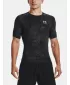 Muška majica kratkih rukava UNDER ARMOUR UA HG ARMOUR COMP PRINT SS 1370324-001 CRNA