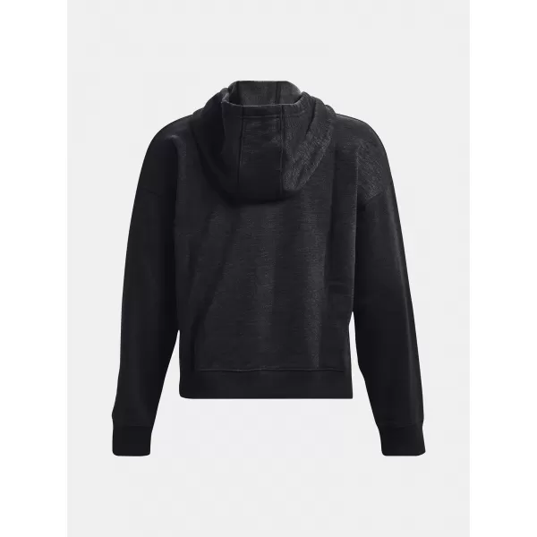  Ženski sweatshirt UNDER ARMOUR ESSENTIAL SCRIPT HOODIE 1374107-001 CRNA 