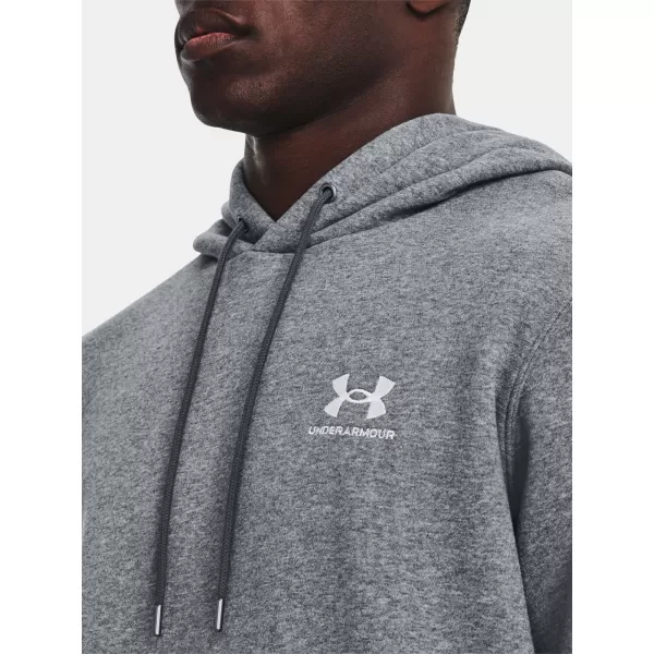  Muški sweatshirt UNDER ARMOUR UA ESSENTIAL FLEECE HOODIE 1373880-012 SIVA 