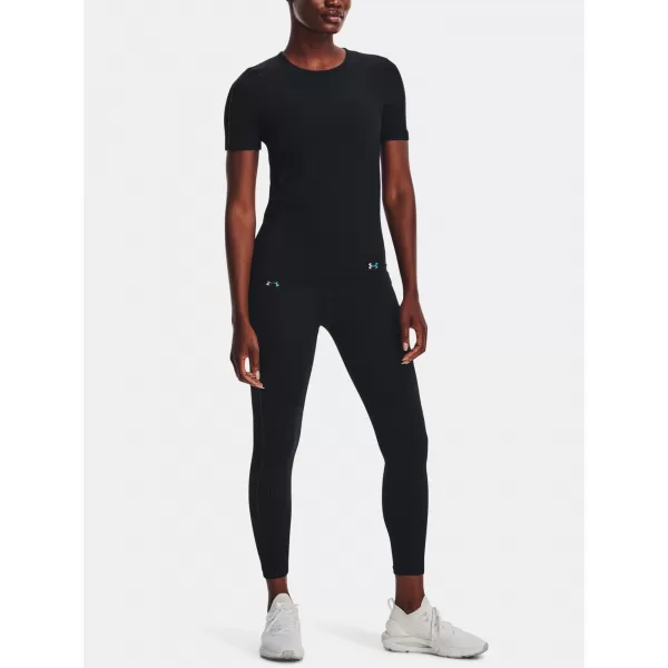  Ženske tajice UNDER ARMOUR UA RUSH SEAMLESS ANKLE LEG 1373928-001 CRNA 