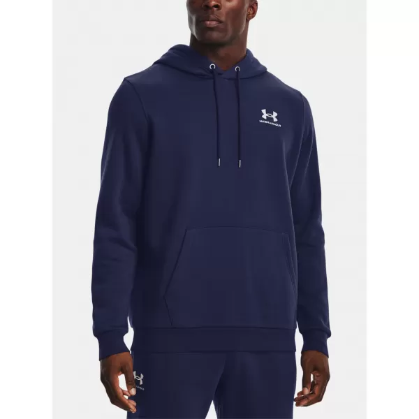 Muški sweatshirt UNDER ARMOUR UA ESSENTIAL FLEECE HOODIE 1373880-410 PLAVA 