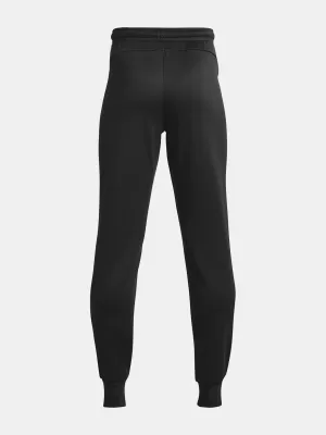 Trenirke za dječake UNDER ARMOUR UA ARMOUR FLEECE JOGGERS 1373543-001 CRNA