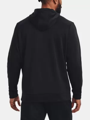 Muški sweatshirt UNDER ARMOUR UA ARMOUR FLEECE HOODIE 1373353-001 CRNA