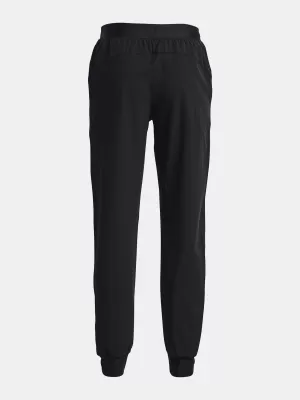 Hlače za djevojčice UNDER ARMOUR ARMOUR SPORT WOVEN STORM PANT 1373004-001 CRNA
