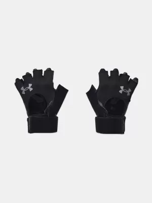 Muške rukavice UNDER ARMOUR M'S WEIGHTLIFTING GLOVES 1369830-001 CRNA