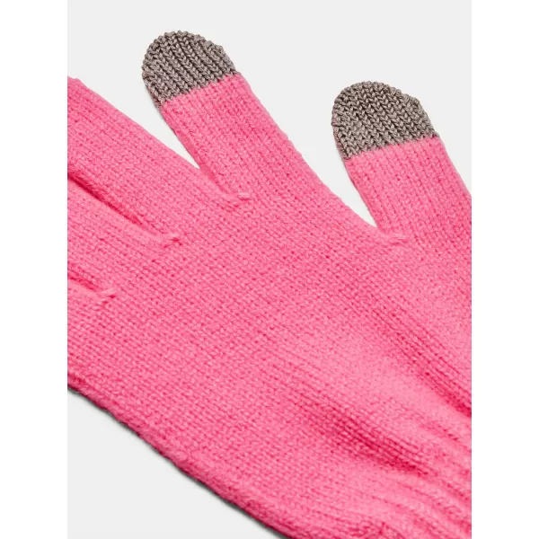  Ženske rukavice UNDER ARMOUR UA HALFTIME GLOVES 1373158-640 RUŽIČASTA 
