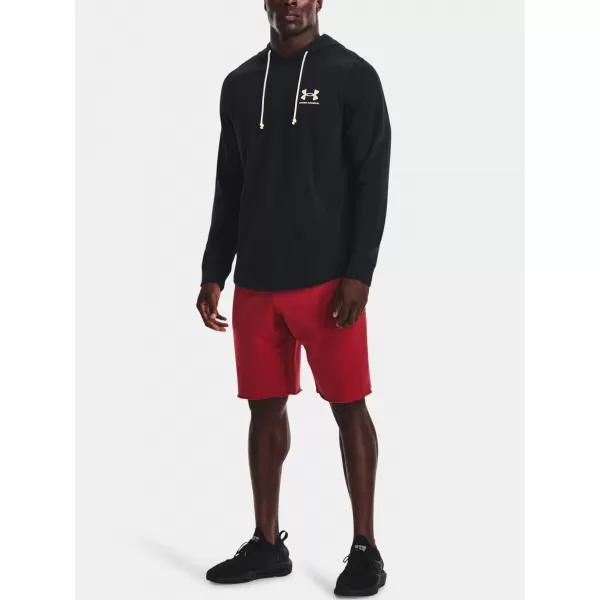  Muški sweatshirt UNDER ARMOUR UA RIVAL TERRY LC HD 1370401-001 CRNA 