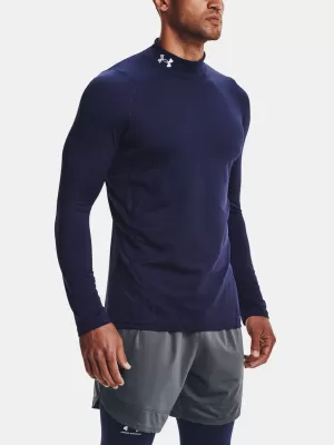 Muška majica kratkih rukava UNDER ARMOUR UA CG ARMOUR FITTED MOCK 1366066-410 PLAVA