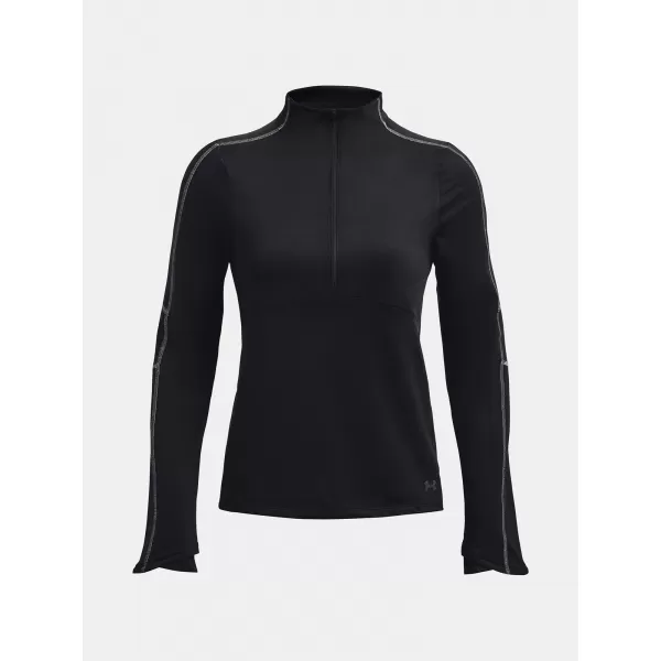  Ženska majica UNDER ARMOUR UA TRAIN CW 1/2 ZIP 1373969-001 CRNA 