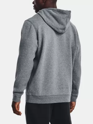 Muški sweatshirt UNDER ARMOUR UA ESSENTIAL FLEECE HOODIE 1373880-012 SIVA