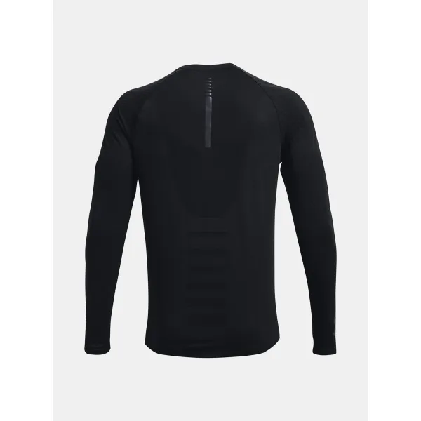  Muška majica kratkih rukava UNDER ARMOUR UA SEAMLESS RUN LS 1366500-001 CRNA 