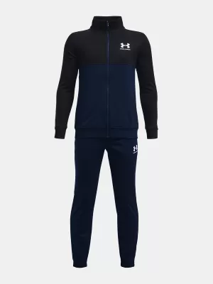 Dječački komplet UNDER ARMOUR UA CB KNIT TRACK SUIT 1373978-408 PLAVA