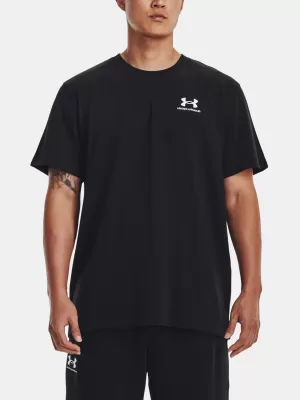 Muška majica kratkih rukava UNDER ARMOUR UA LOGO EMB HEAVYWEIGHT SS 1373997-001 CRNA