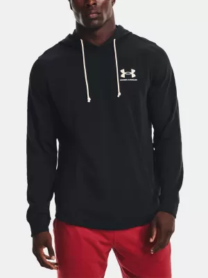 Muški sweatshirt UNDER ARMOUR UA RIVAL TERRY LC HD 1370401-001 CRNA