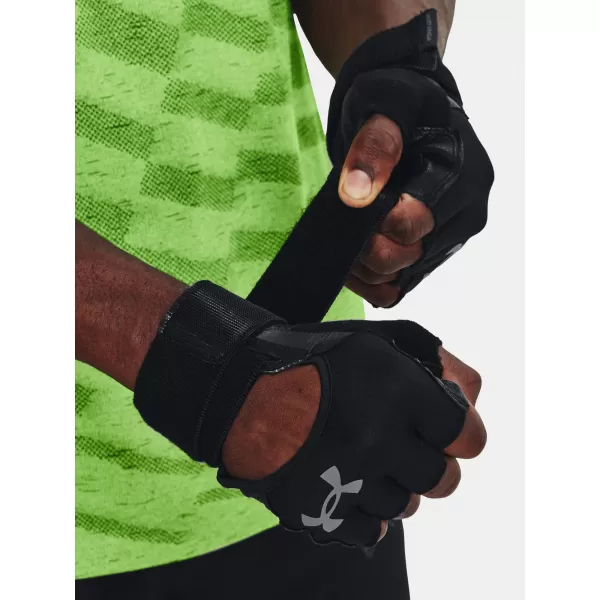  Muške rukavice UNDER ARMOUR M'S WEIGHTLIFTING GLOVES 1369830-001 CRNA 