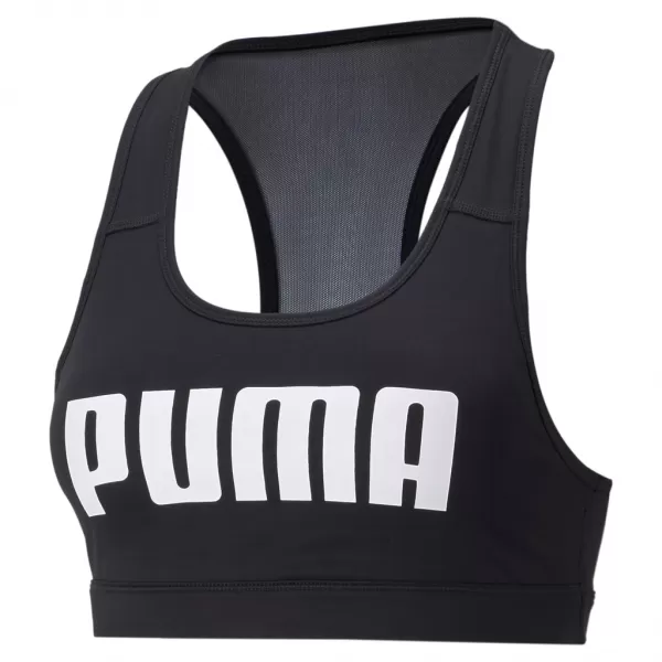  Ženski grudnjak PUMA MID IMPACT 4KEEPS GRAPHIC BRA PM 520306-91 CRNA 