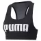 Ženski grudnjak PUMA MID IMPACT 4KEEPS GRAPHIC BRA PM 520306-91 CRNA