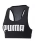 Ženski grudnjak PUMA MID IMPACT 4KEEPS GRAPHIC BRA PM 520306-91 CRNA