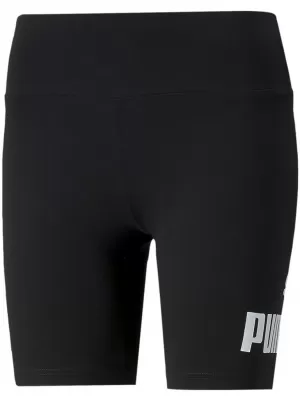 Ženske tajice PUMA ESS 7 LOGO SHORT LEGGINGS 848347-01 CRNA
