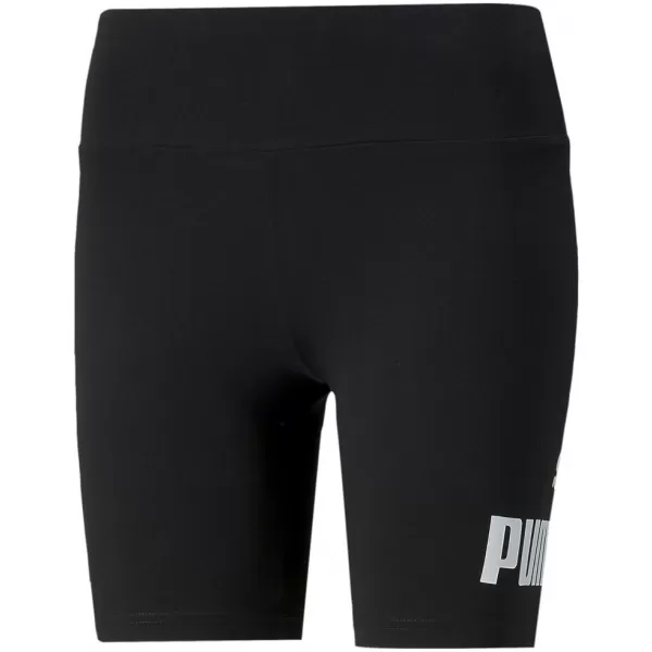  Ženske tajice PUMA ESS 7 LOGO SHORT LEGGINGS 848347-01 CRNA 