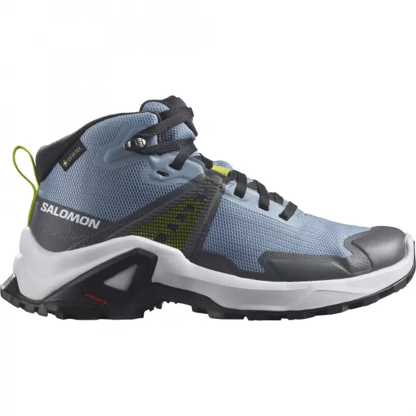  Dječje cipele SALOMON X RAISE MID GORE-TEX L47071600 IZBLIJEDJELI TRAPER/INDIGO STRNADICA/KISELO VAPNO 