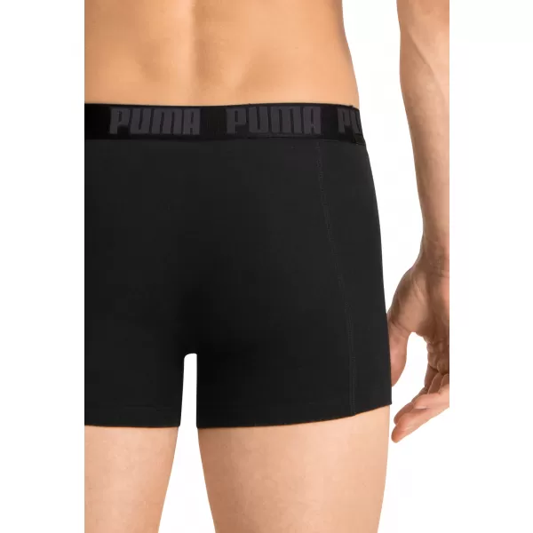  Muške bokserice PUMA BASIC BOXER 2P 88886958 CRNO/CRNO 