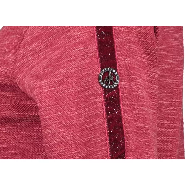  Ženski sweatshirt ALTISPORT AGNES TAMNOCRVENA 