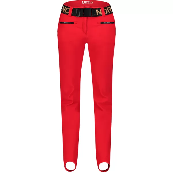  Ženske softshell skijaške hlače NORDBLANC FULLCOVER NBWPL7729 CRVENA 