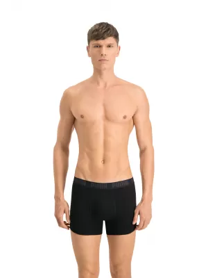 Muške bokserice PUMA BASIC BOXER 2P 88886958 CRNO/CRNO