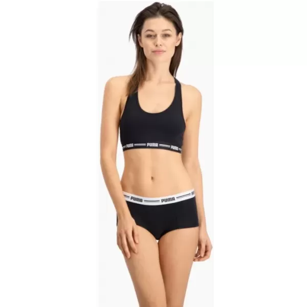  Ženske gaćice PUMA WOMEN MINI SHORT 2P PACK 90785303 CRNA 