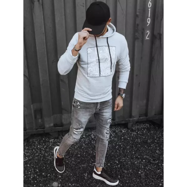  Muška dukserica DSTREET BX5468 SIVA 