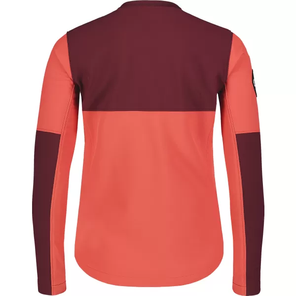  Ženska softshell jakna NORDBLANC COVE NBSSL7656 CRVENI KORALJ 