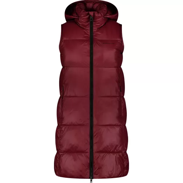  Ženski zimski prsluk NORDBLANC ORGANISM NBWJL7721 TAMNOCRVENA 