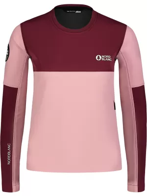 Ženska softshell jakna NORDBLANC COVE NBSSL7656 SVIJETLORUŽIČASTA