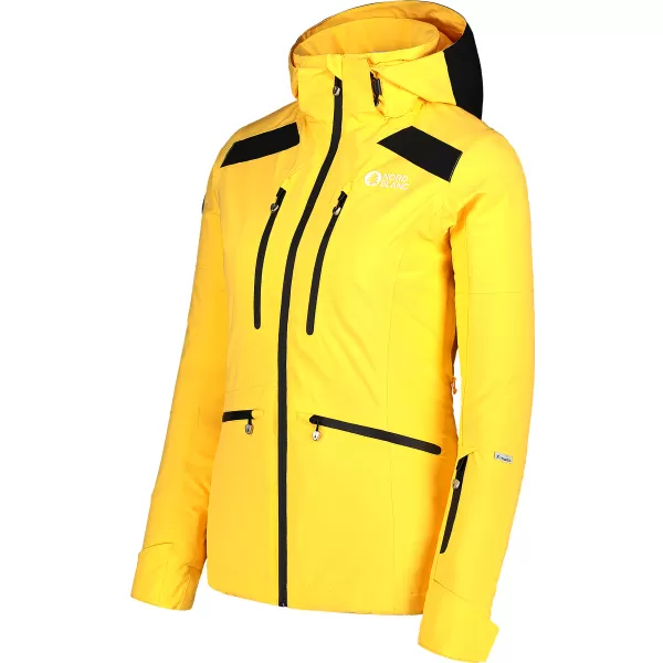  Ženska skijaška jakna NORDBLANC SNOW-SQUALL NBWJL7753 JANTAR 