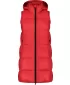 Ženski zimski prsluk NORDBLANC ORGANISM NBWJL7721 CRVENA