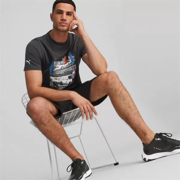  Muška majica kratkih rukava PUMA BMW MMS CAR GRAPHIC TEE 538140-01 CRNA 