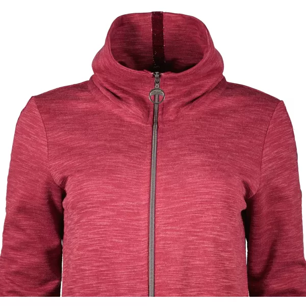  Ženski sweatshirt ALTISPORT AGNES TAMNOCRVENA 