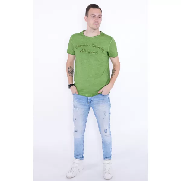  Muška majica kratkih rukava ALTISPORT ANDREW ZELENA 