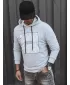 Muška dukserica DSTREET BX5468 SIVA