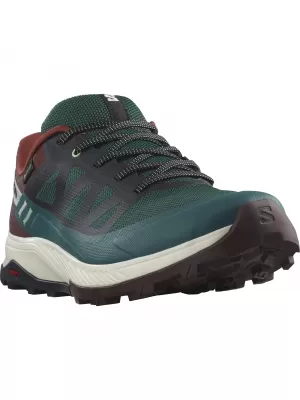 Muške cipele SALOMON OUTRISE GORE-TEX L47142100 PONDEROSA BOR/GORKA ČOKOLADA/LED OD VANILIJE