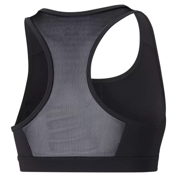  Ženski grudnjak PUMA MID IMPACT 4KEEPS GRAPHIC BRA PM 520306-91 CRNA 